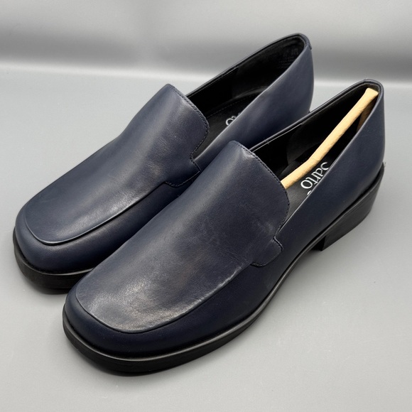 Franco Sarto Shoes - Franco Bocca Slip On Loafers Dark Blue